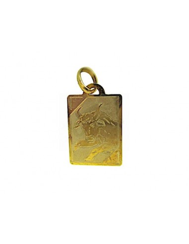 CIONDOLO ORO G .750/1000   PIASTRA  TORO