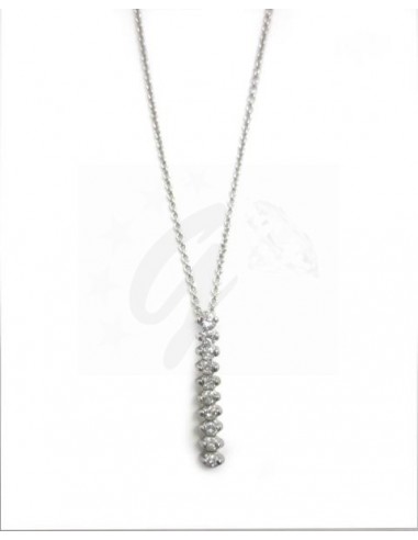 COLLANA ORO B. CON PENDENTE N�10...
