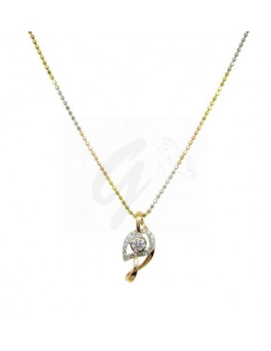 COLLANA ORO G/R/B. 750/1000 MAGLIA...