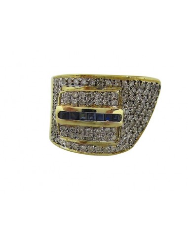 ANELLO ORO G.750/1000 DONNA CON NR...