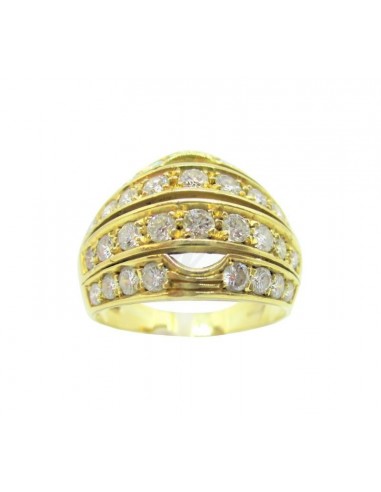 ANELLO  ORO  G. 750/1000 FASCIA CON...