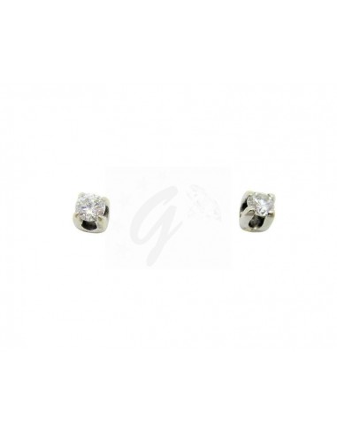 COPPIA ORECCHINI ORO B. 750/1000...