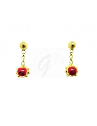 COPPIA ORECCHINI ORO G. 750/1000...