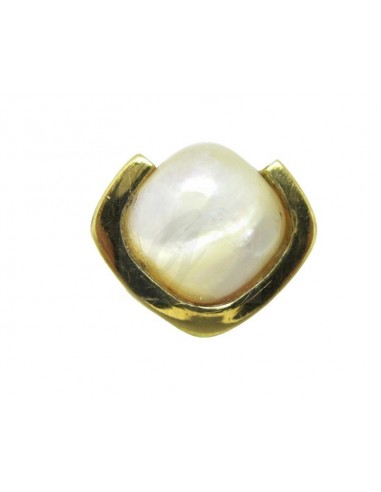 ANELLO  ORO G 750/1000 PIETRA BIANCA...