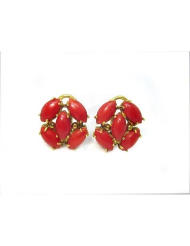 COPPIA ORECCHINI  ORO G 750/1000  CON...
