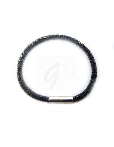 BRACCIALE _ PLACCATO ORO  NERO  10112324