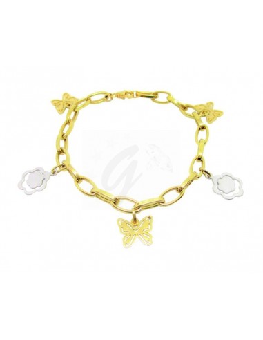 BRACCIALE  ORO G/B. 750/1000  DONNA...