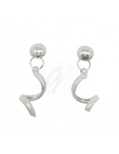 COPPIA ORECCHINI  ORO  B.  750 / 1000