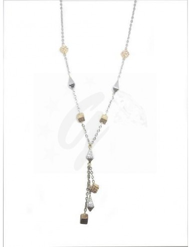 COLLANA  ORO B. G. 750/1000  PENDENTI...