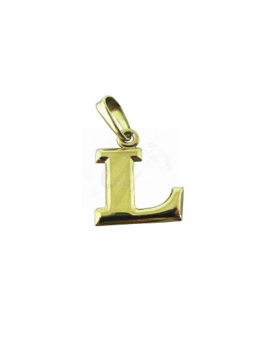 CIONDOLO  ORO G 750/1000   """"L"""""""