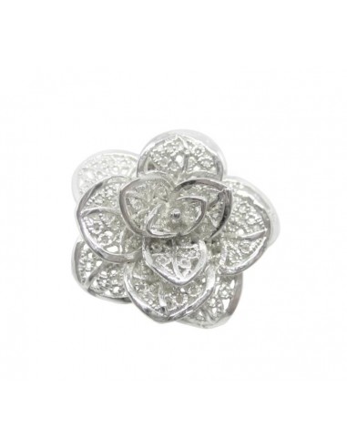 ANELLO  BAGUE PLACCATO ARGENTO  MIS.  12