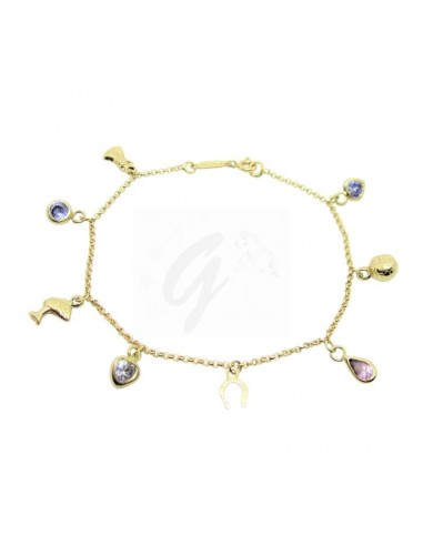 BRACCIALE  ORO G 750/1000 CON...
