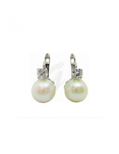 COPPIA ORECCHINI  ORO B 750/1000...