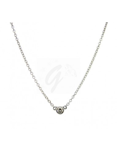 COLLANA  ORO B 750/1000 N��1 DIAMANTE...