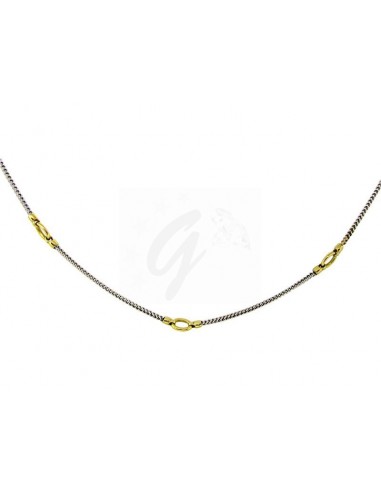 COLLANA ORO G/B 750/1000 MAGLIA FINE...