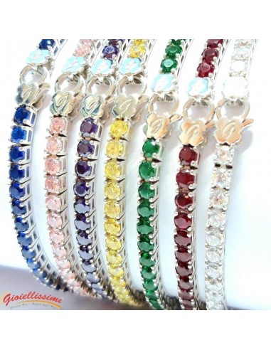 BRACCIALE TENNIS 3.0 ROSA 18.5 CM
